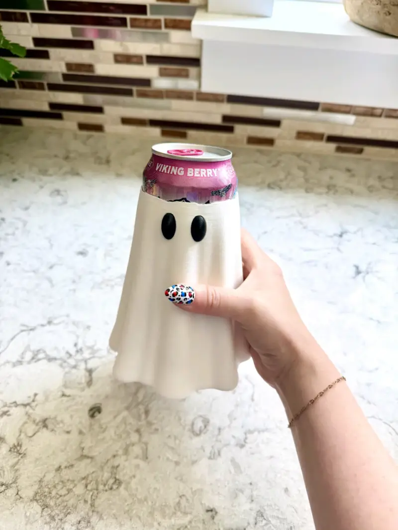 Porta latas fantasma decorativo - 1