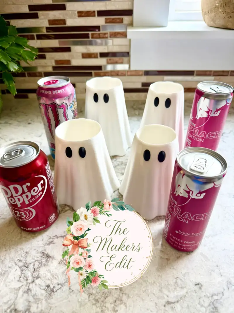 Porta latas fantasma decorativo - 2