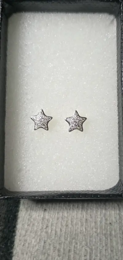 Aros de plata con circonitas - miniatura 3