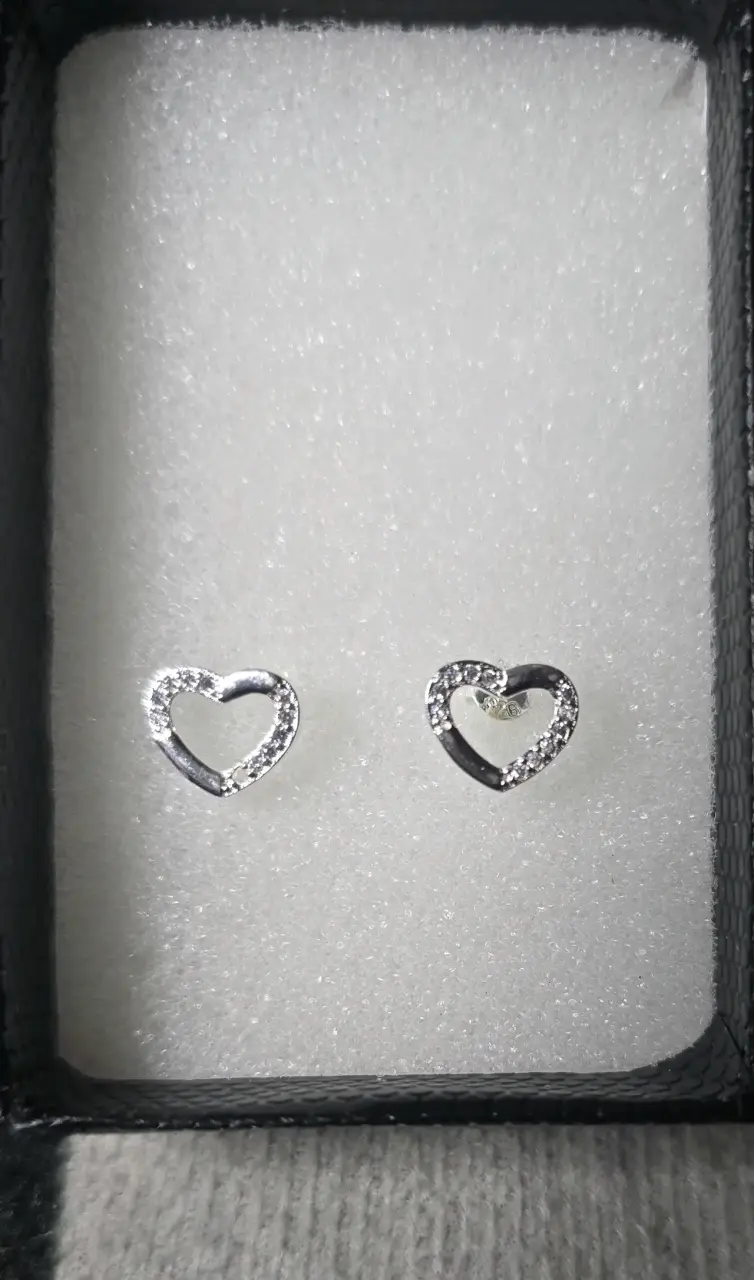 Aros de plata con circonitas - 6
