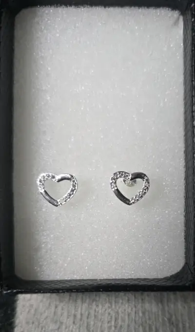 Aros de plata con circonitas - miniatura 6