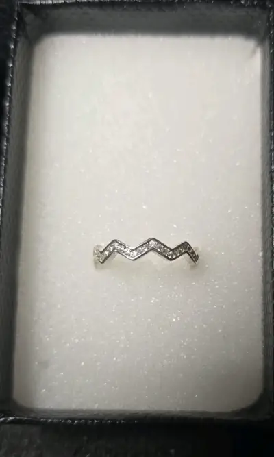Anillo de plata 925 con diseño Van Cleef y otros - miniatura 2