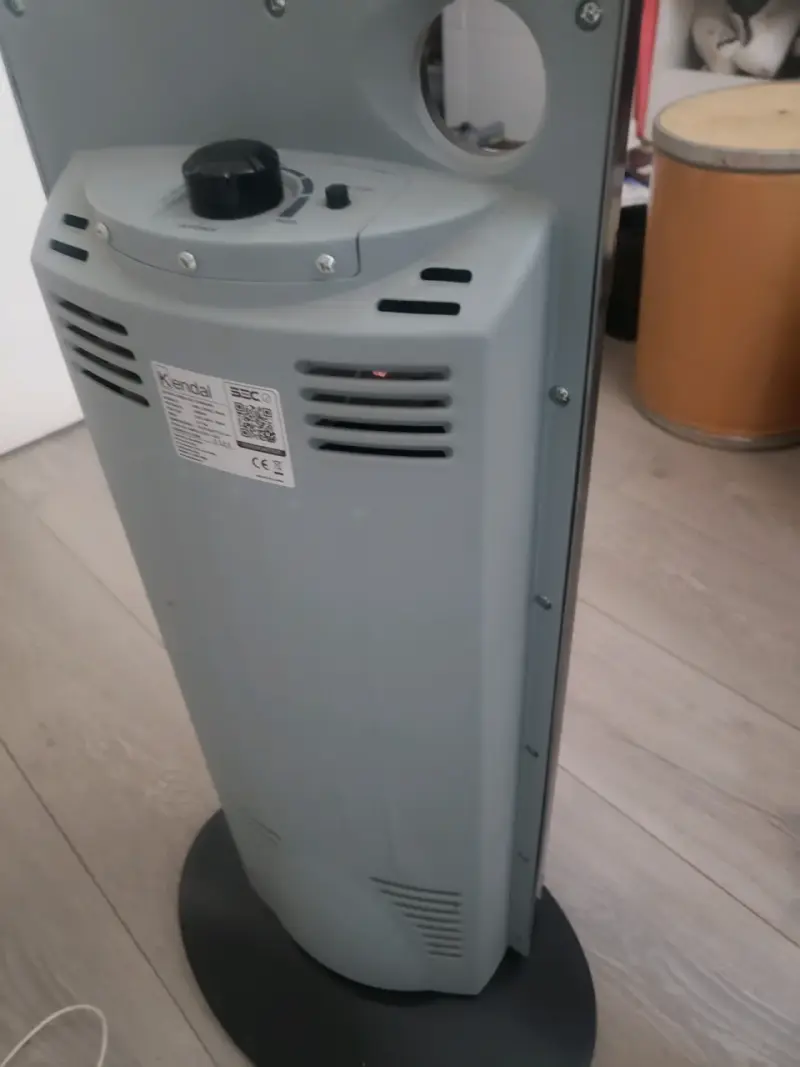 Estufa eléctrica Kendal de fibra de carbono - 2