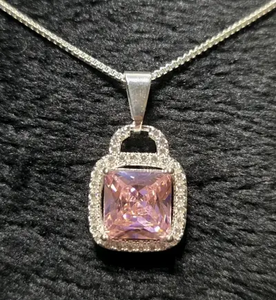 Collar de plata mas dijes exclusivos y modernos - miniatura 5