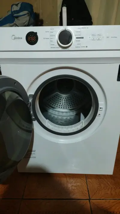 Secadora Midea de carga frontal blanca - miniatura 3