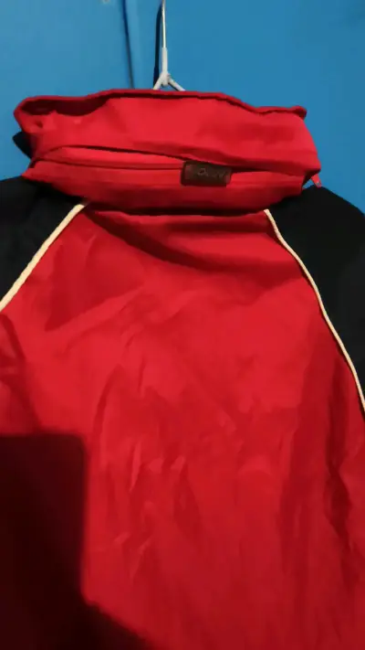 Corta vientos roja y negra Joluvi - miniatura 5