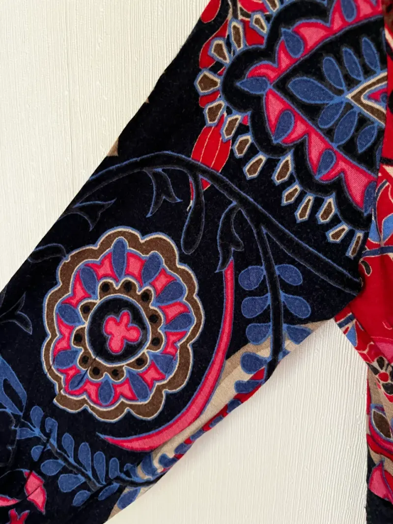 Blusa estampada floral Zara talla M - 4