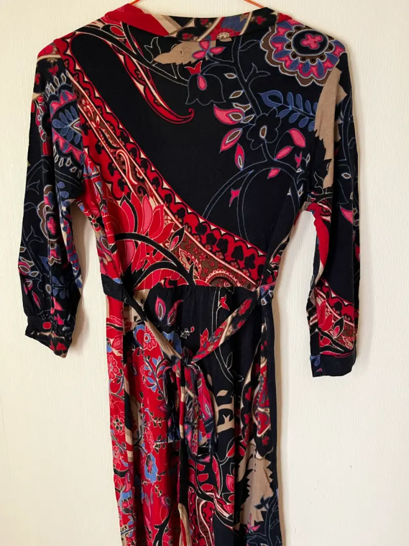Blusa estampada floral Zara talla M - 6
