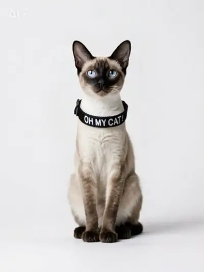 Collar para gato 'Oh My Cat!' ajustable - miniatura 1