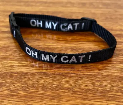 Collar para gato 'Oh My Cat!' ajustable - miniatura 2