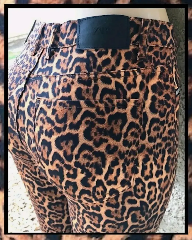 Pantalón Zara Animal Printt para mujer Talla 38 - 3