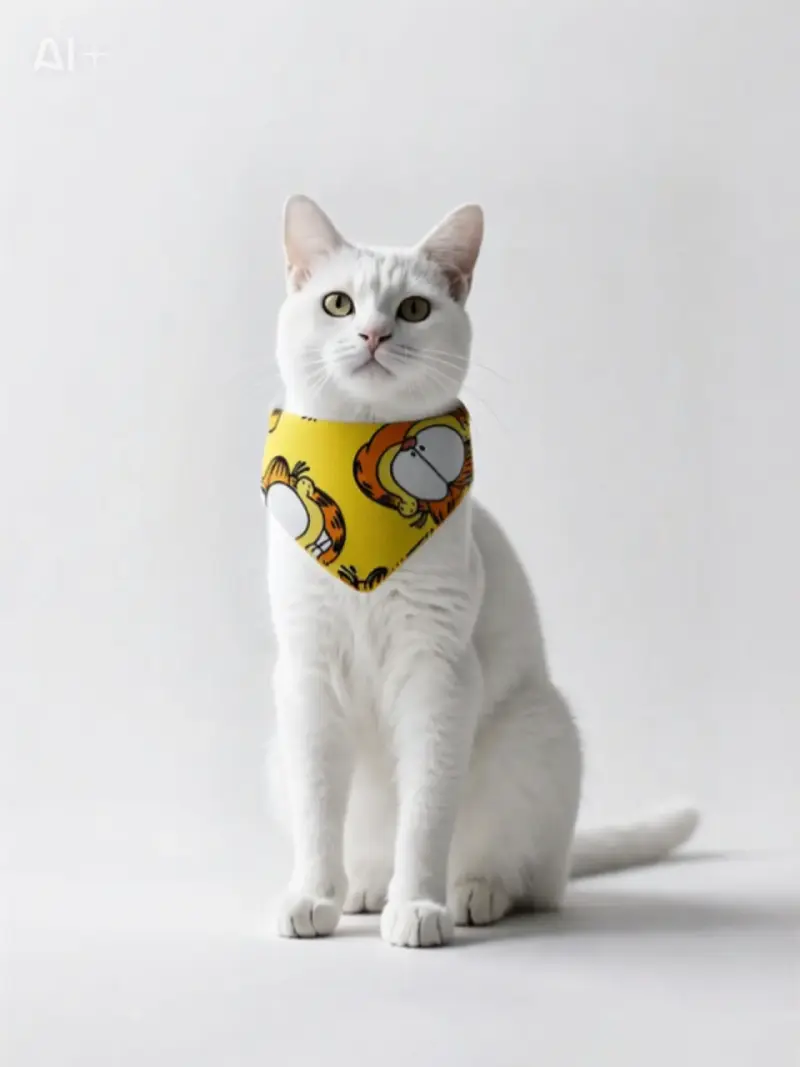Collar tipo bandana para gatos - 1