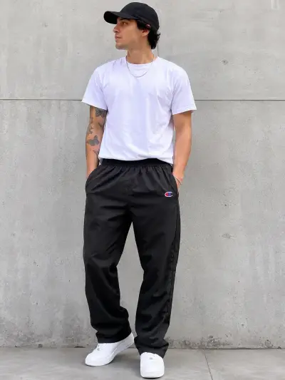 Buzo deportivo Champion negro para hombre - miniatura 1