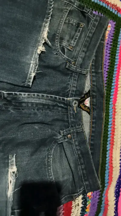 Jeans lucky brand azul oscuro para hombre o muje - miniatura 4