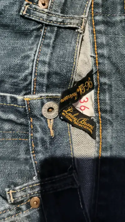 Jeans lucky brand azul oscuro para hombre o muje - miniatura 5