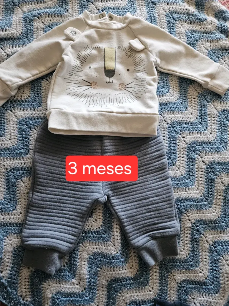 Conjunto de bebé 3 meses - 6