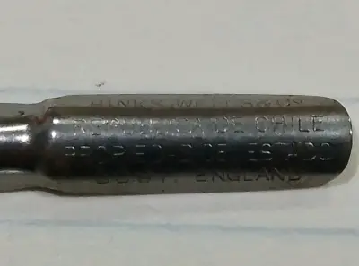 puntas de acero plumas vintage Hinks Wells - miniatura 3