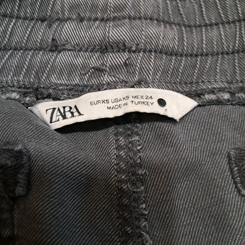 Pantalón jogger gris ZARA para mujer - 4