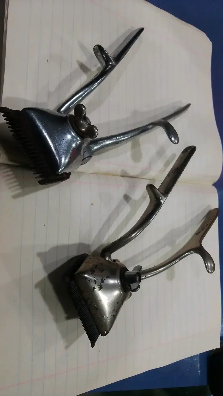 Máquinas de cortar pelo manuales vintage