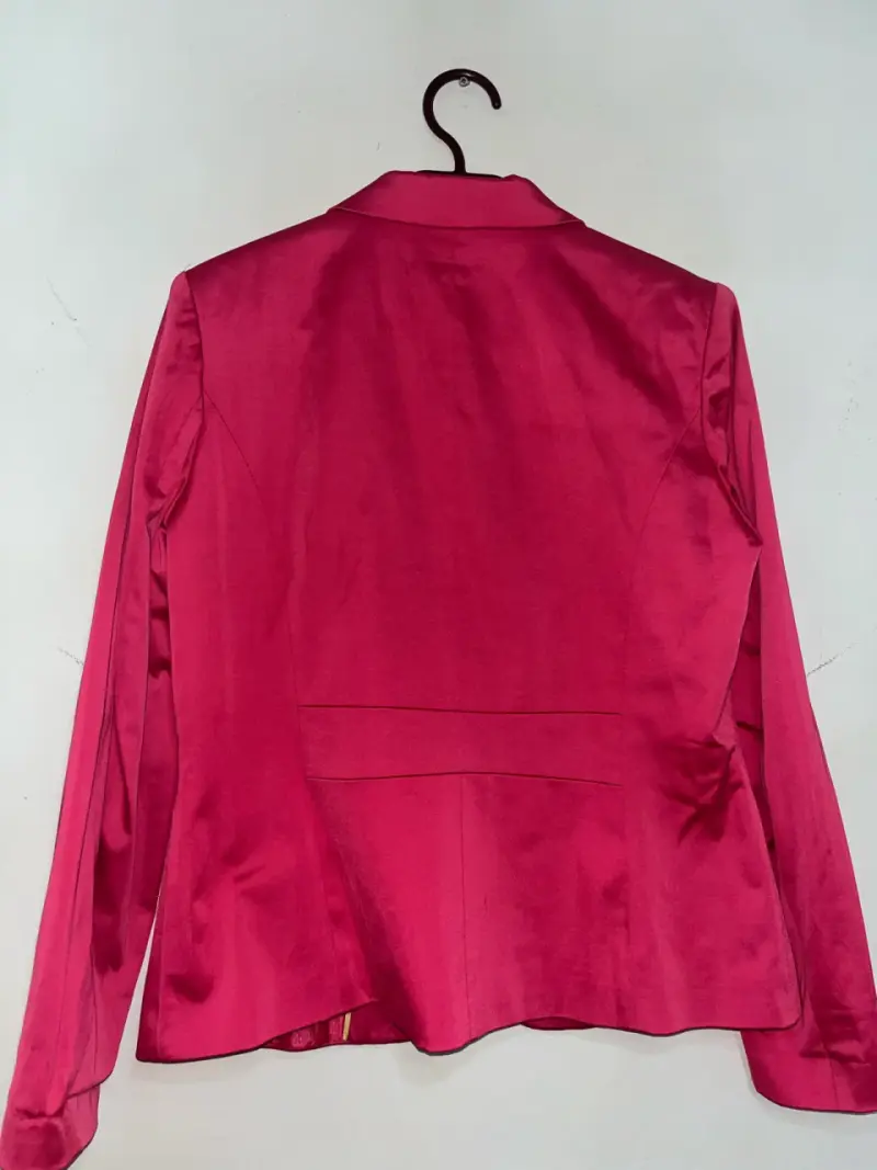 Blazer fucsia elegante para mujer - 2