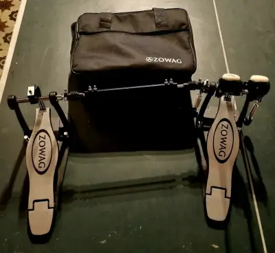 Pedal doble de batería Zowag con funda - miniatura 1