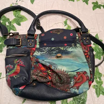 Bolso Desigual multicolor con diseño único - miniatura 1