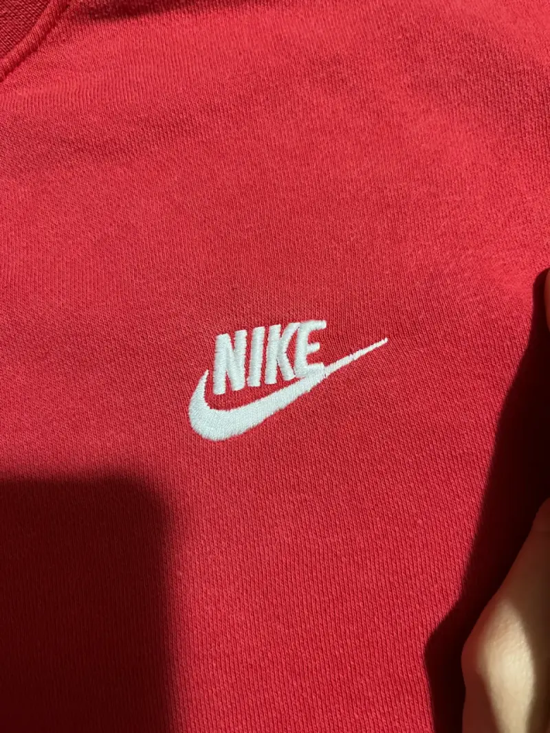 Polerón Nike rojo clásico unisex - 3