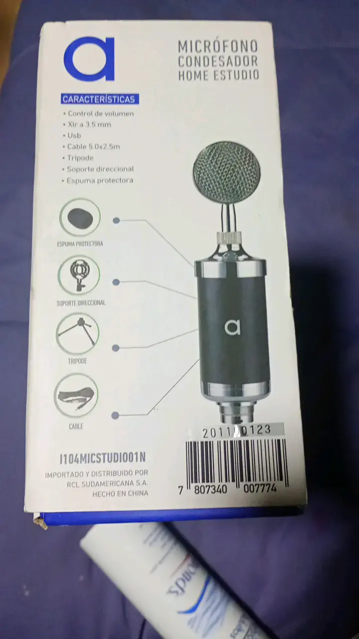Micrófono condensador Audiolab para estudio - 3