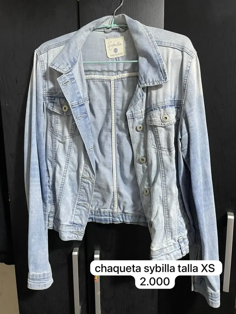 Chaqueta de mezclilla Sybilla talla XS