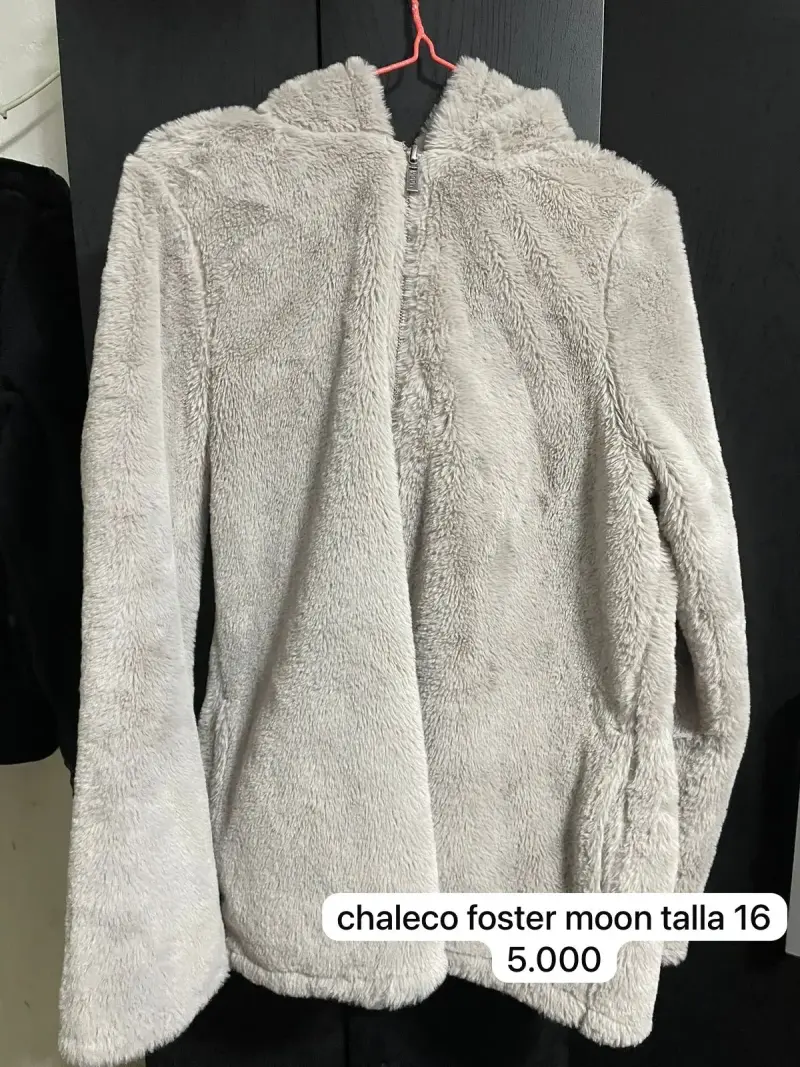 Chaleco Foster Moon talla 16 beige