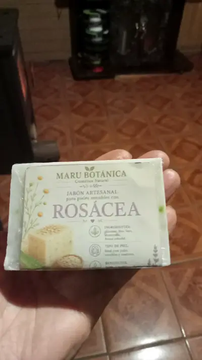 Jabón artesanal Maru Botánica para rosácea - miniatura 1