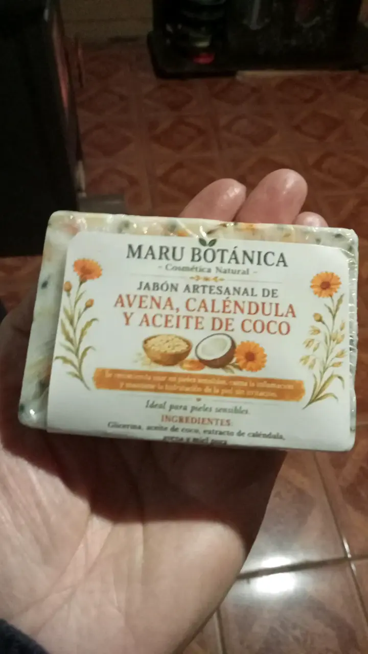 Jabón artesanal Maru Botánica para rosácea - 5