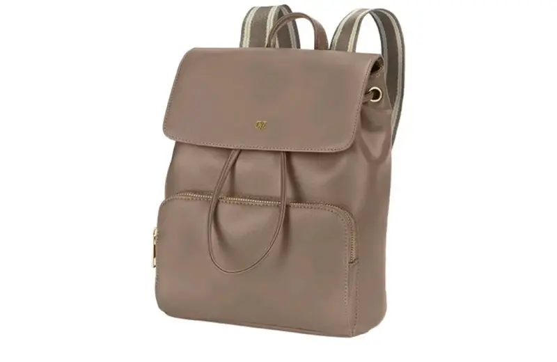 Bolso tote negro con correa ajustable - 4