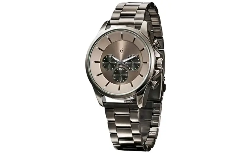 Reloj dorado con correa intercambiable - 2