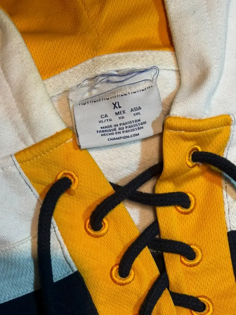Polerón Saint Ignatius azul y amarillo - 3