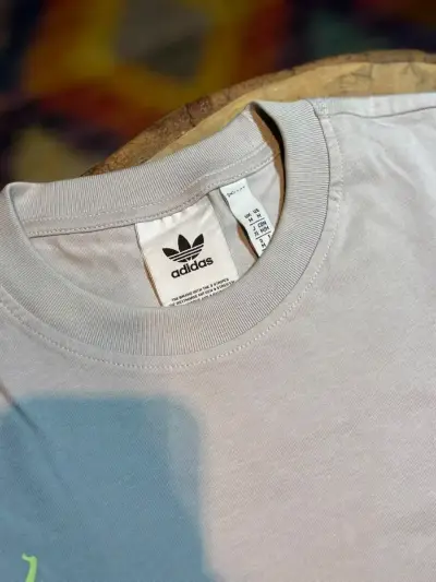 Polera Adidas Originals gris - miniatura 3
