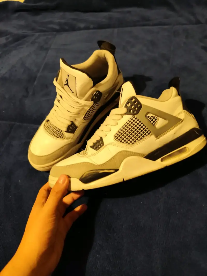 Jordan retro 4 military black - 2