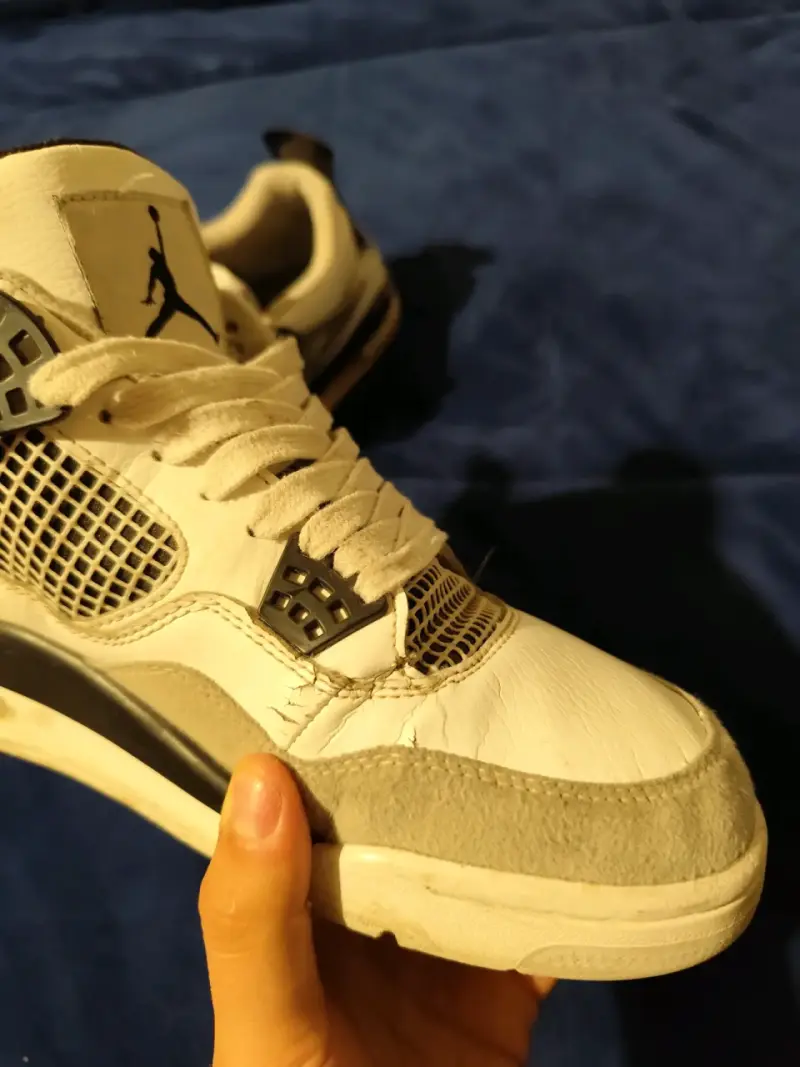 Jordan retro 4 military black - 4