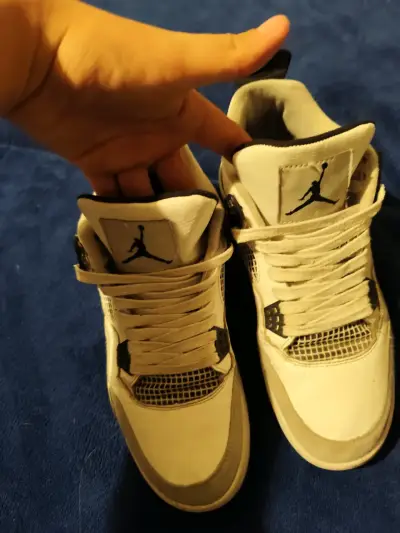 Jordan retro 4 military black - miniatura 5