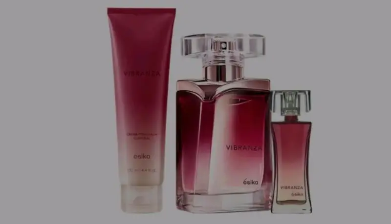 Set de perfume y crema Vibranza Ésika