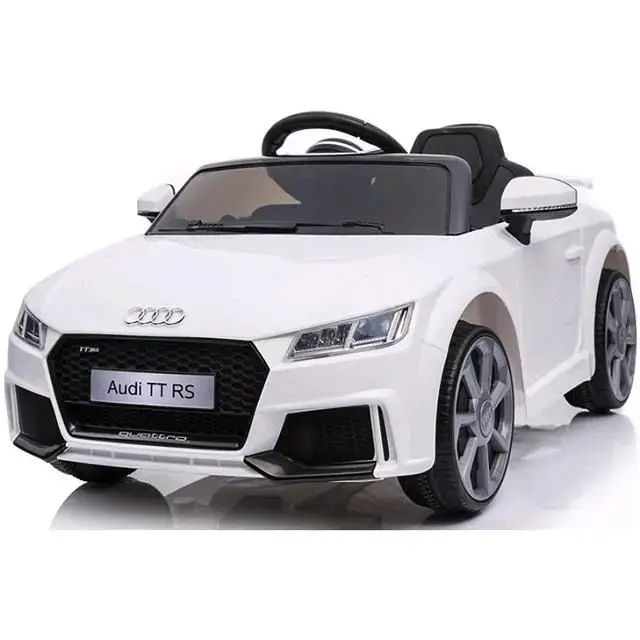 Auto eléctrico para niños Audi TT RS blanco