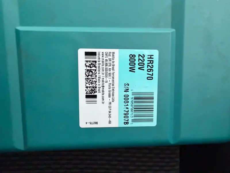 Martillo rotativo Makita SDS Plus 800W - 4