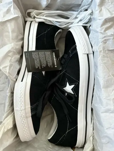 Zapatillas Converse negras unisex - miniatura 6