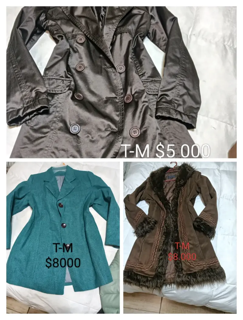 Chaqueta acolchada verde con capucha T-M - 2