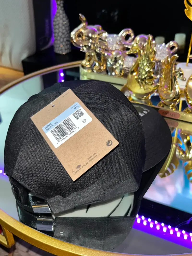 Gorra negra Jordan jumpman - 3