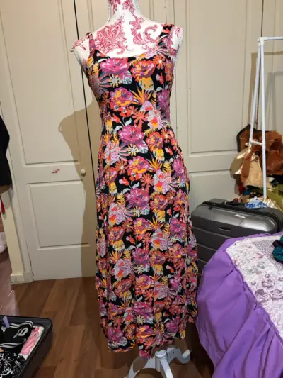Vestido floral Umbrale - miniatura 1