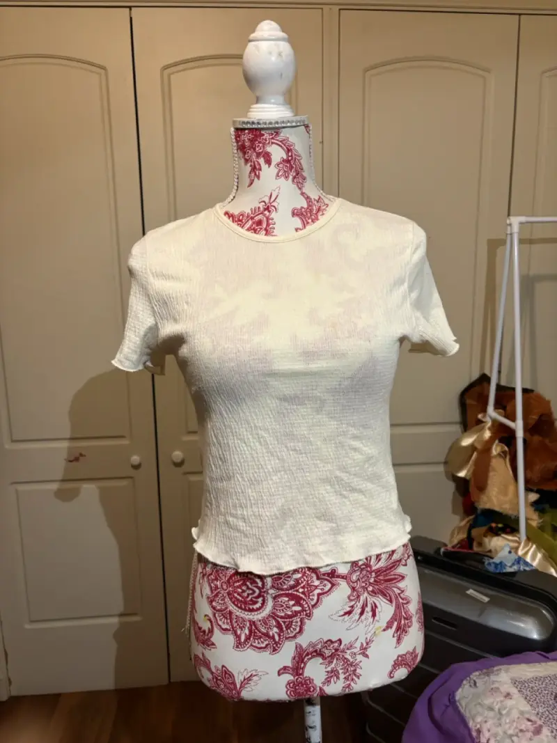 Polera beige de mujer Sybilla talla M - 2
