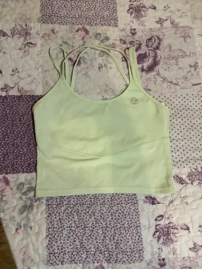 Top deportivo verde claro BODY AND SOUL - miniatura 1