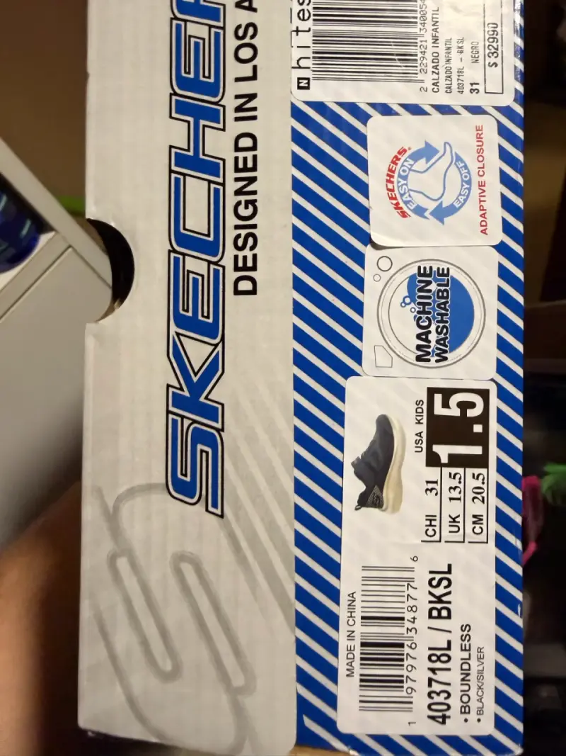 Zapatillas Skechers negras para niño - 2