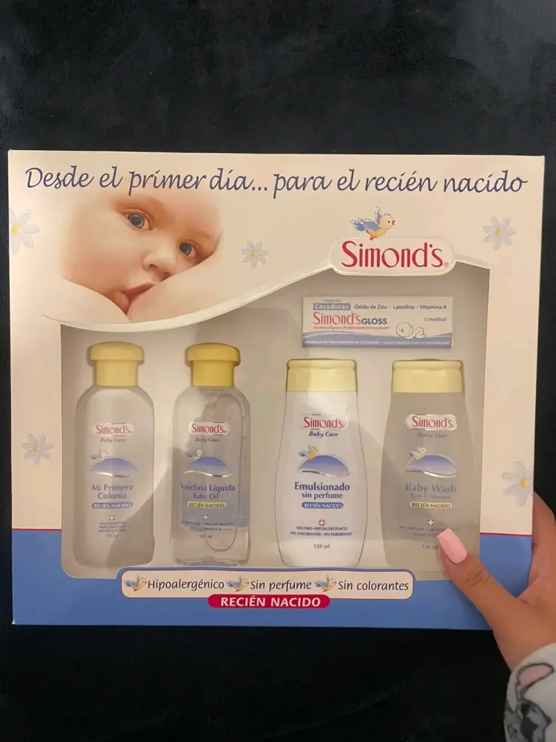 Set de cuidado para recién nacido Simond's